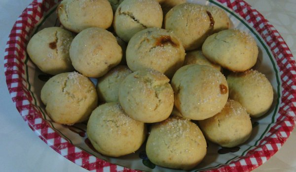 Ретро курабийки с парченца мармалад