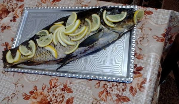 Риба с много вкусен сос