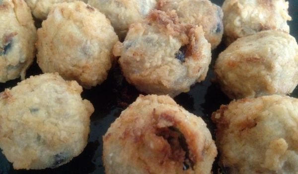 Рибни крокети с маслини