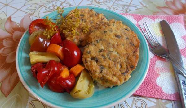 Рибни шницели от скумрия