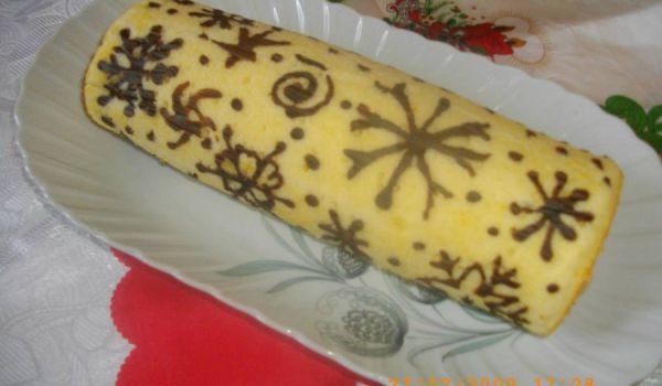 Рисувано руло Снежинки