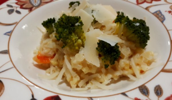 Ризото с Броколи и Моркови