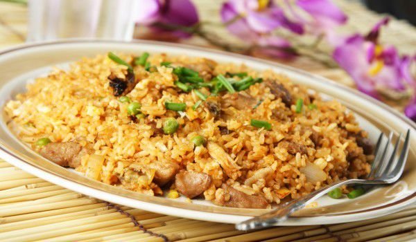 Ризото с манатарки, маслини и къри