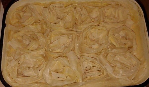 Рози от готови кори