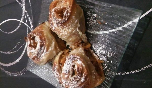 Розички с тиква и ябълки