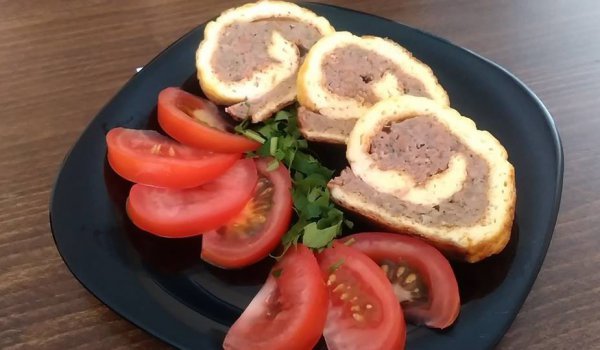 Руло от яйца с кайма