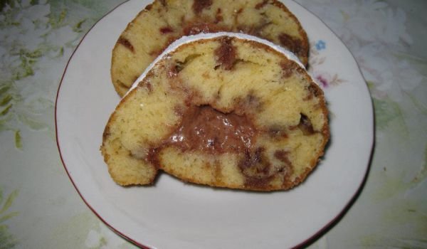 Руло с круши и сладко