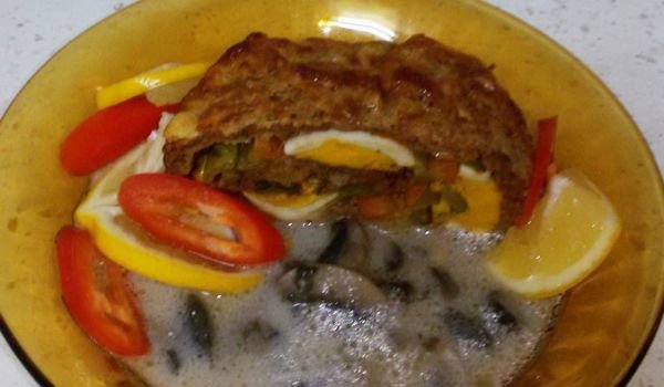 Руло Стефани с гъбен сос