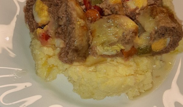 Руло Стефани с картофено пюре