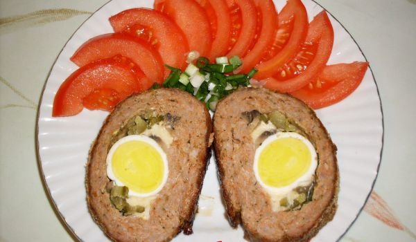 Руло Стефани с печурки и топено сирене