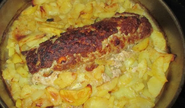 Руло Стефани с варени картофи