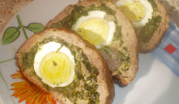 Руло Стефани със спанак