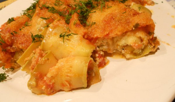 Рулца от тиквички със сирена