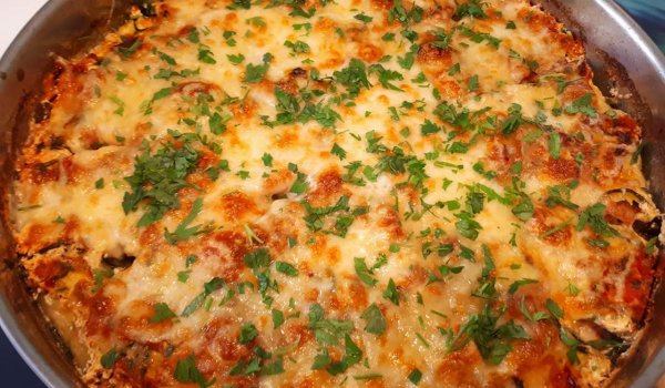 Рулца от тиквички със сирене