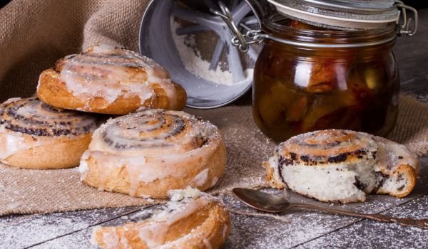 Рулца с мармалад