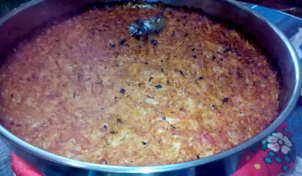 Румънско зеле с домати и подправки