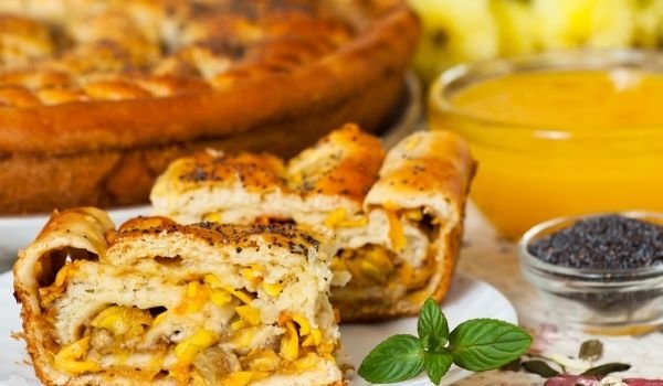 Руска кулебяка от бутер тесто