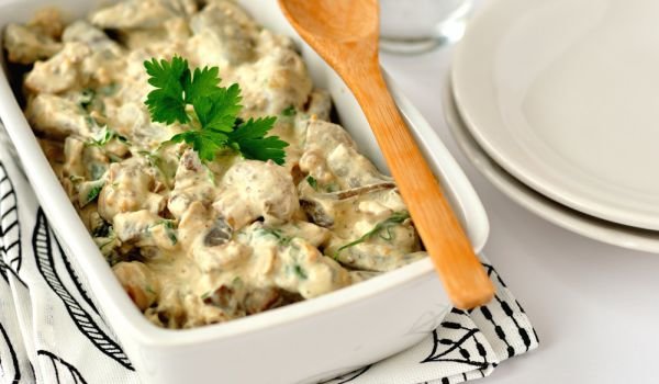 Салата от гъби и майонеза