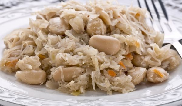 Салата от задушено зеле