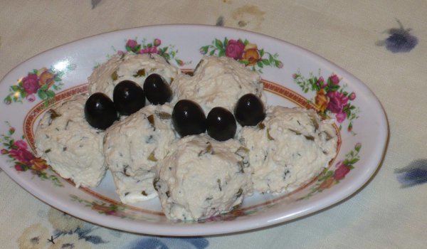 Салата Снежанка с извара
