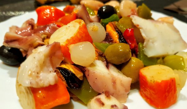 Салпикон от морски дарове (Salpicon De Marisco)
