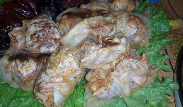 Сарми с боб и ориз