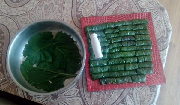 Сарми с лимонов вкус