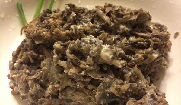 Селска Каша с Гъби и Прясно Мляко