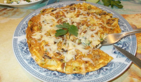Селска вкусотия със зеленчуци