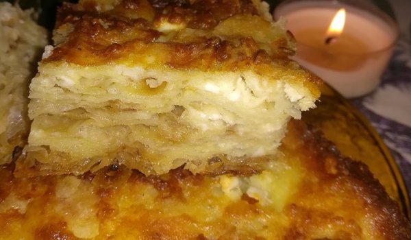 Северняшка наложена баница с късмет