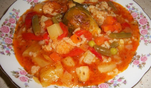 Северняшки постен славянски гювеч