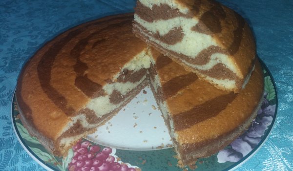 Шарен кекс Зебра