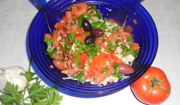 Шарена зелева салата