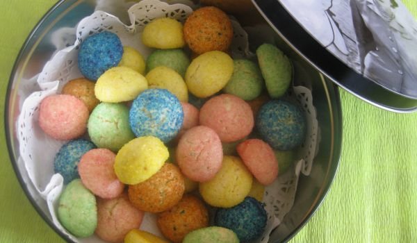 Шарени захарни сладки