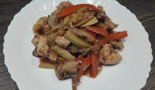 Шарено пилешко