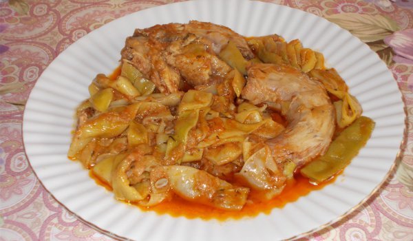 Шийки с райкин шарен боб