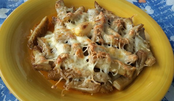 Шкембе с масло на фурна