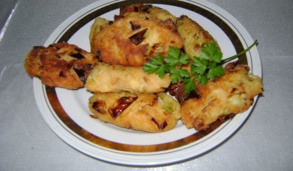 Шницели от праз лук