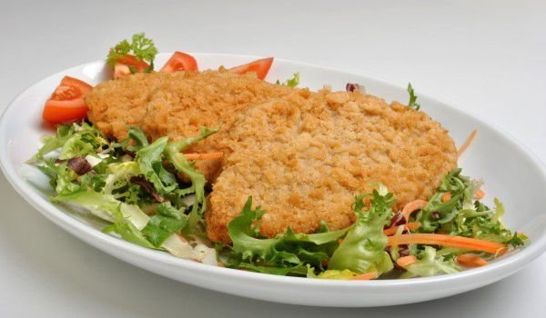 Шницели от свинска глава