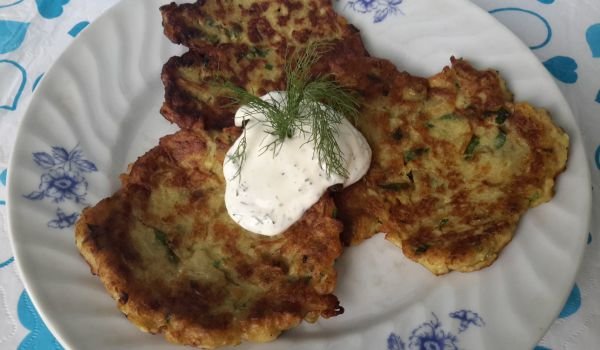 Шницели от тиквичка, патладжан и картофи