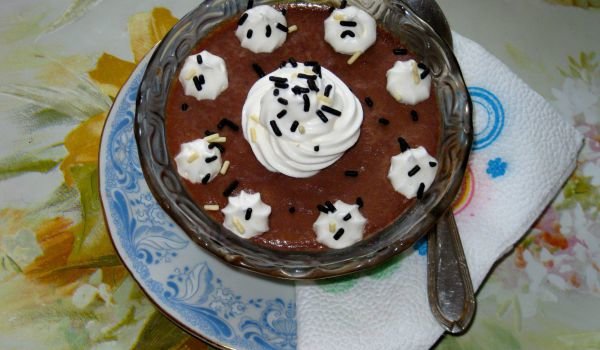 Шоколадов десерт с ориз