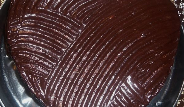 Шоколадов ябълков пай