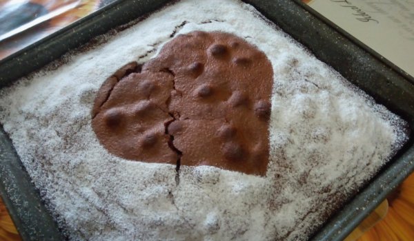 Шоколадов Кекс с Червени Боровинки