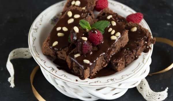 Шоколадов кекс с яйца