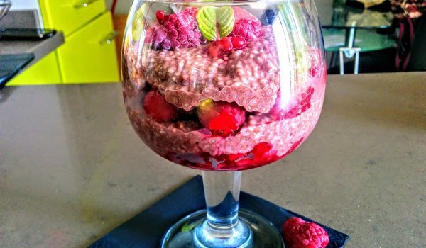 Шоколадов пудинг с чиа