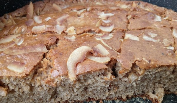 Шоколадов сладкиш с кокосово масло
