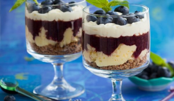 Шоколадов трайфъл с боровинки