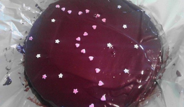 Шоколадова глазура с шоколад и сметана