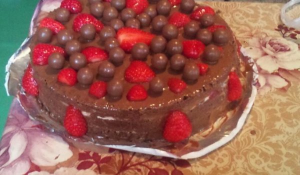 Шоколадова торта Романтика