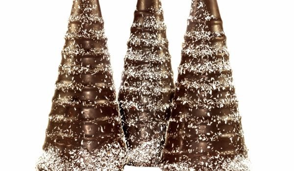 Шоколадови фунийки за сладолед